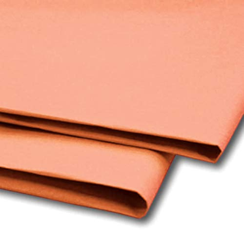 Sabco - Tissue Paper 100 Sheets, Gift Wrap, Mg and Acid Free, 20 X 30 Size, Wrapping Decorative Sketch and Cutting Paper for Art Craft & Packing. – Peach