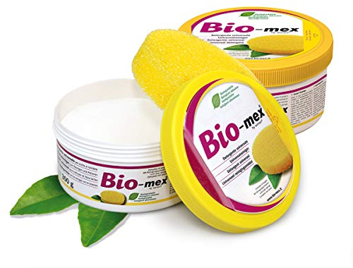 Bio-mex® Universalreiniger Putzstein 300gr biologisch abbaubar mit 2 Reinigungsschwamm Kit 2 St