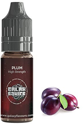 Plum Flavouring - High Strength Food Flavoring - 230+ Flavours -10ml Bottle.