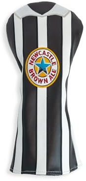 Caddy Club Golf Headcovers – Newcastle 95-97 Retro Driver Headcover – Perfect Golf Gift – Fits All Major Brands – Classic Football Club Designs – Premium Stitching, Durable Lining – Multiple Designs