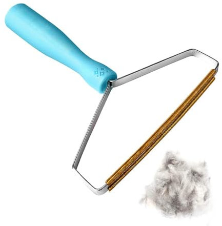 Quita Pelos Mascota, Pelusa para Eliminar Pelusas, Cepillo Quitapelos y Quita Pelusas para Ropa, Sofá, Cama, Alfombras y Telas