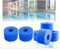 Schwimmbadfilter, 6 Stück, wiederverwendbar, waschbar, Schwimmbad-Reiniger-Patrone, Ersatz-Kartusche, Whirlpool-Filterkartusche, Wartungszubehör für Typ S1 Pure Spa (blau)
