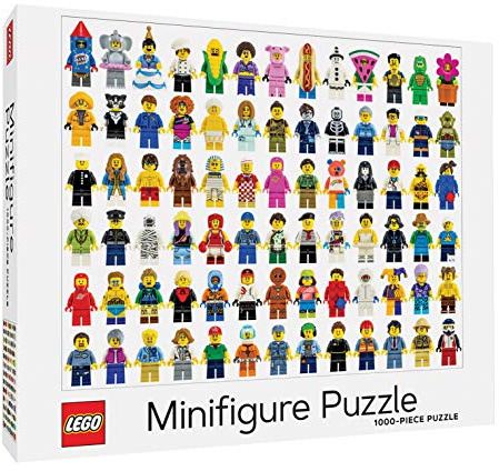 LEGO Minifigure 1000-Piece Jigsaw Puzzle