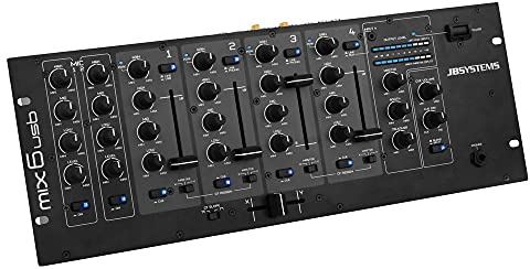 JB Systems MIX 6 USB - 6 Kanal Mixer/Mischpult