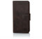 32nd Premium Series - Real Premium Leather Book Wallet Case Cover For Apple iPhone 6 Plus & 6S Plus, Real Leather Flip Design With Card Slot, Magnetic Closure and Built In Stand - Dark Brown
