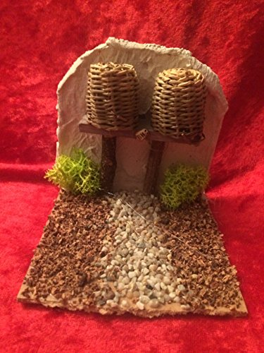 Unbekannt Colmena, 2 cestas de Abeja para belén, Paisaje, Belén Navidad de belén Accesorios