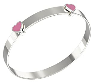 Aeon Expanding Baby Bangle - 925 Sterling Silver | Baby Jewellery for 0-5 Years | Perfect as a Christening Gift for a Boy or Girl | Gift Box & Polishing.