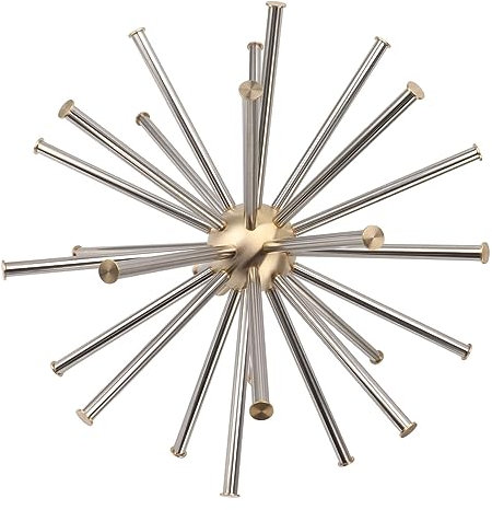 Ugello per Fontana Tipo Dente di Leone, Fontana a Sfera di Cristallo Apparenza per Piscine (G1in 13,4 cm)