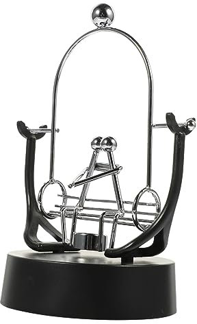 Abaodam Instrument à Balancier de Bureau Ornement Décoratif Jouet Décoration d'Intérieur pour Maison et Bureau Base Ronde Stable