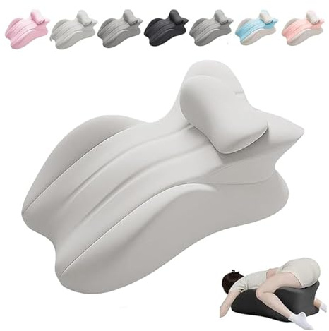 Cojín de glúteos for parejas, cojín de glúteos for embarazadas: diseño resistente, almohada de cuña de espuma viscoelástica for sentarse y acostarse, ideal for parejas, especialmente durante el embara