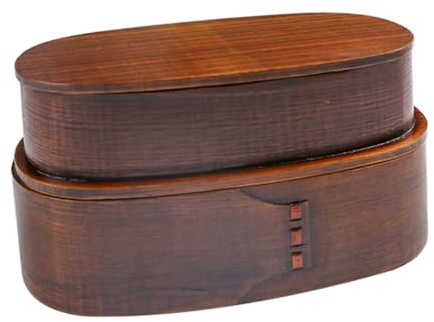 STOBAZA Lunch Box Bento Giapponese in Contenitore per Pranzo Scatola Bento con Capacità Design e Portatile Adatto Ufficio e Regalo