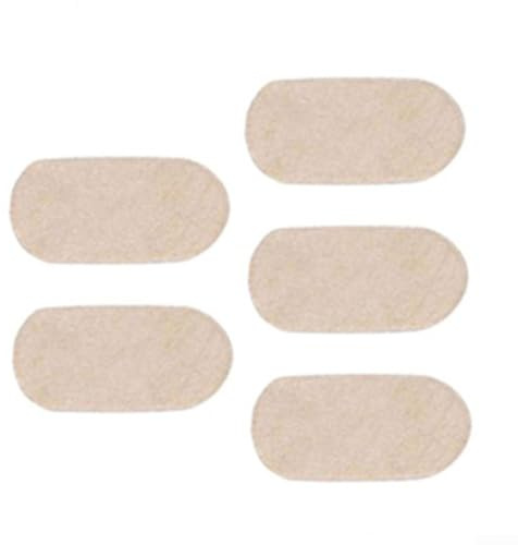 Lot de 5 protège-cordes en papier jaune clair pour violoncelle