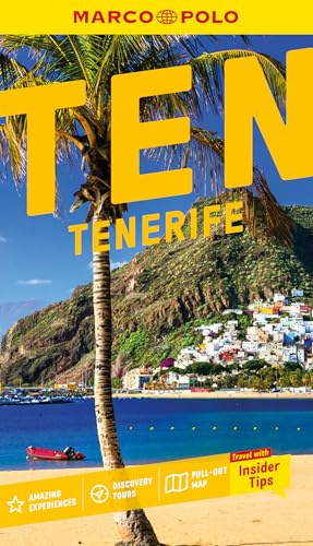 Marco Polo Tenerife Pocket Travel Guide | Pull-out Map | Local Knowledge | Covers: Santa Cruz de Tenerife, La Laguna, La Orotava and more