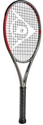 Dunlop Sports CX Team 265 Pre-Strung Tennis Racket, 1/4 Grip, Red/Gray
