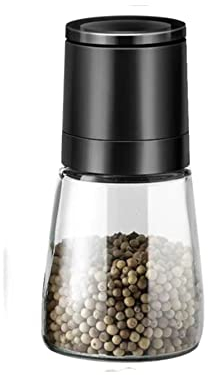 ZeeDa Macinapepe in ceramica regolabile macinapepe e macinapepe in vetro, macinapepe e macinapepe in vetro, macinapepe e macinapepe