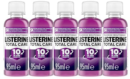 Listerine Total Care Mouthwash 95ml (Pack of 5)