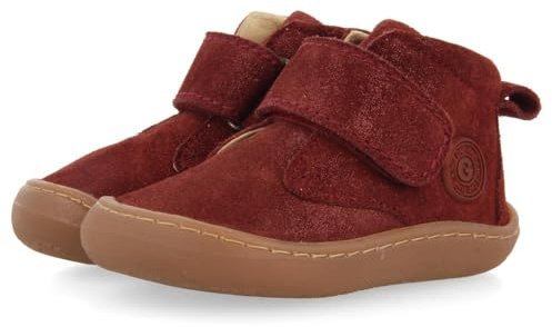 Gioseppo Barefoot, Zapatos Primeros Pasos de Piel Bebé OURE Burdeos Talla 25