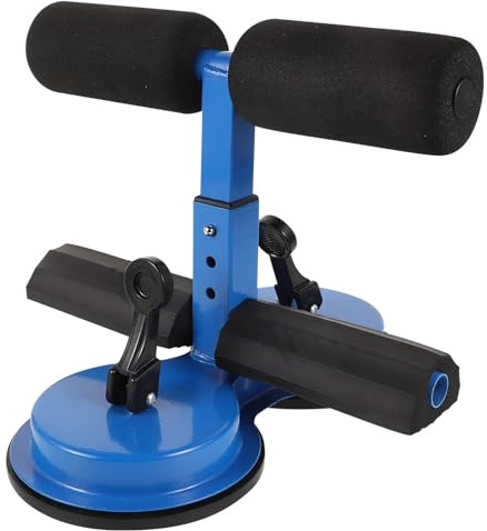 Alasum Barra per Allenamento Muscoli Addominali con Ventosa Autoaspirante Dispositivo Fitness Portatile per Casa Uomo Donna Supporto Stabile per Esercizi Core e Nordic Hamstring Curl