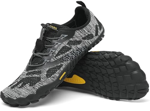 SAGUARO minimalist sneakers för män och kvinnor, barfota skor, lättviktsskor för spårlöpning, storlek 36-48, 43 EU