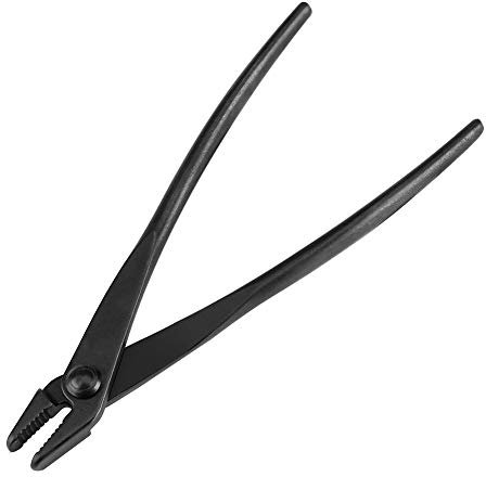 EVTSCAN 7-Zoll-Jin-Zange, Bonsai-Drahtschneider aus Manganstahl, mit ergonomischem Griff, Mehrzweck-Gartenhandwerkzeug zum Abschälen von Rinde, Anbringen oder Entfernen von Bonsai-Draht