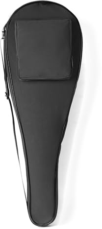 Alephnull Borsa da squash per 2 racchette, doppia custodia per racchette da squash, strati indipendenti, borsa per racchette da squash con tasca con cerniera e scomparti, borsa da squash imbottita