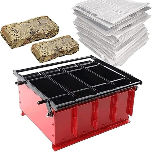 XCSCUK Creador de briquetas de periódicos, Fabricante de briquetas de Registro de Papel, máquina de Prensa de Papel de desecho de Metal, para Reciclar periódicos de desechos de Reciclaje