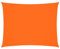 vidaXL Sonnensegel, Sonnenschutz Wasserfest Rechteckig, UV Schutz Sichtschutz für Terrasse Balkon Garten, Windschutz Regenschutz, Orange Oxford-Gewebe