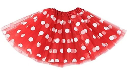 Kelandoom Jupe Tutu À Paillettes Étoile De Ballet Danse pour Enfant 4 Couches Classique en Tulle Robe Annee 20 Bleu Costume Carnaval Fille Deguisement Élastique Princesse (Rouge,3-12 Ans)