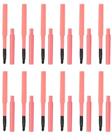 Makeupborstset Med 12 12-delars set med och dammtåliga borst samt lock | Makeupborstset för nybörjare en lämplig present till mamma, fru, flickvän, yrkesverksamma, samt för bröllop, resor och