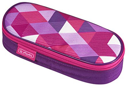 Herlitz Faulenzer Etui Pink Cubes