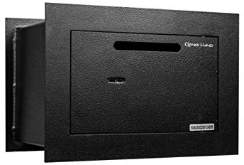 Genie Hand | Cassaforte Meccanica di Deposito a Muro Invisibile Piccola Cassetta di Sicurezza con Chiave e Serratura a Doppia Mappa Casseforti per Soldi