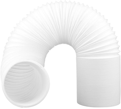 QOQIDUN Air Conditioner Hose, Portable Exhaust Vent Hose with 15cm Diameter, Portable Universal Flexible Air Conditioner Exhaust Hose Tube Replacement Parts for Many More Portable AC (15cmx2M)