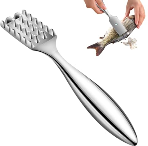 Dispositivo per la rimozione dello squamatore di Pesce, Strumento per Lo squamatore di Pesce - Grattugie per Pelle di Pesce | Raschietto per squamare Pesce a Dente di Sega, Dispositivo di rimozione