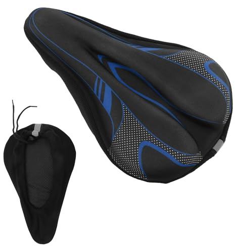 BULLSPANN Coprisella Blu 1 Pezzo Per Bicicletta Memory Foam