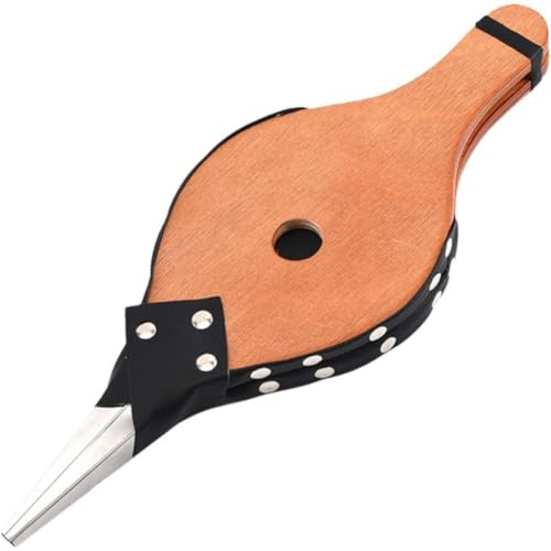 Vobumix Soufflet De Cheminée, Mini Soufflet À Main en Bois, Souffleur d'air Manuel À Longue Poignée, Soufflet en Bois, Soufflet De Cheminée en Bois avec Buse