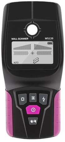 Détecteur de Montants, Scanner Mural Multifonction, détecteur Mural, Fils sous Tension, câbles, tuyaux d'eau en PVC, détecteur de métaux