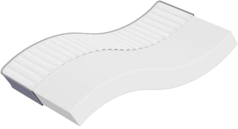 Ziaphsol Matelas en mousse à froid, moyennement doux, 80 x 200 cm, respirant, réversible, confort de couchage silencieux, pour chambre à coucher, chambre d'amis, lit à lattes