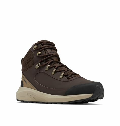 Columbia TRAILSTORM PEAK MID Botas Montaña De Senderismo Y Trekking Hombre , Marrón (Cordovan x Black), 44 EU