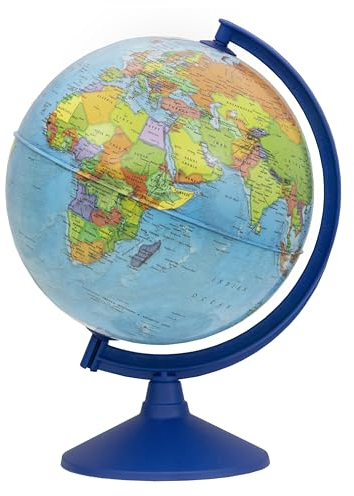 Exerz 30CM Educational World Globe Swivel Rotating Globe - Diameter 30cm