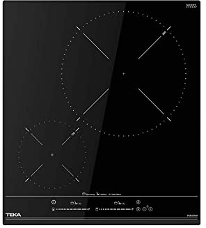 TEKA Placa Inducción 45 cm, 2 Zonas, Touch Control MultiSlider, Función Power Plus, Stop & Go, Modo Silencio, Seguridad Avanzada, Modelo IZC 42400 MSP