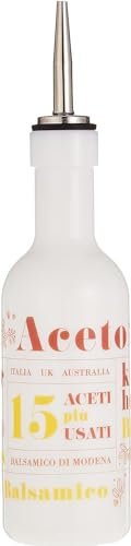 Rocco Bormioli Bormioli Rocco Victoriana Ampolla in Opale, Lt 0,25, per Aceto, Bianco
