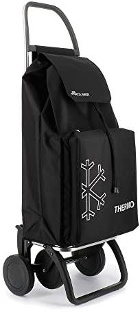 Carro Rolser Saquet Termo LN 4 Ruedas - Negro