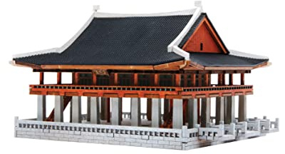 Youngmodeler Model Kit, Korean 3D Wooden Puzzles Creative Toys Model Building Kits Gyeongbokgung Series - Gyeonghoeru Pavilion, Best Gift on Birthday Christmas Day [Made in Korea]
