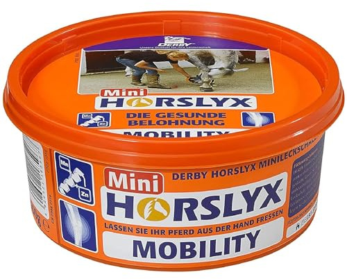 Horslyx Mini Horlsyx Original 650 g Licks Vitaminas y Premios para Caballos (650) (650 g (Mini), Mobility)