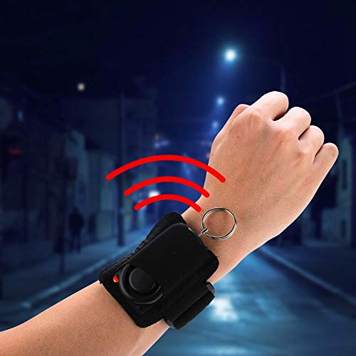 Personal Alarms for Women, Silent Alarm Wristband with LED 120dB Personal Security Alarm Anti Wolf Device Alarm Armband for Women Girl Kid Elderly