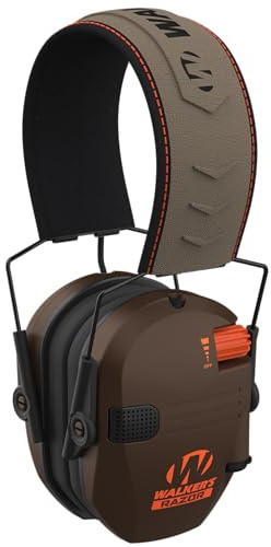 Walker's Razor Slim Ultra Low Profile Compact Design Adjustable Range Shooting Hunting Hearing Protection Electronic Earmuffs, Limited Edition Welands