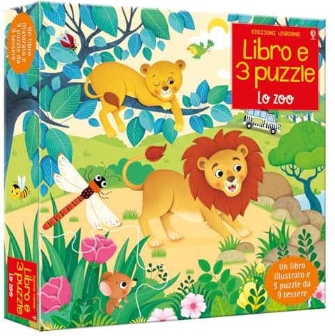 Lo zoo. Ediz. a colori. Con 3 puzzle