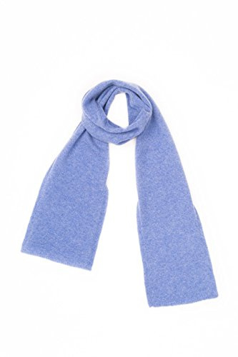 Dalle Piane Cashmere Jungen Schal 100% Kaschmir - Hellblau