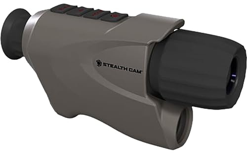 Stealth CAM Shockproof No-Slip 3x20mm HQ Objective Lens High-Resolution 9X Infrared Filter Low Light Night Hunting Digital Monocular Camera with Video Recording