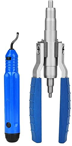 Espansore per tubi in rame, con strumento di sbavatura per tubi, strumento di installazione del climatizzatore 1/4 ”7/8”